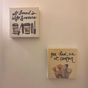 2 bathroom wall decor pictures